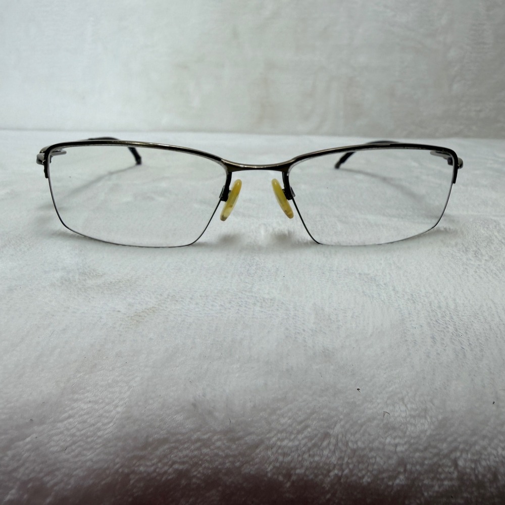 Oakley Lizard‎ OX5113-0256 Pewter Eyeglasses Frames Gunmetal Gray 56-18-135 Case